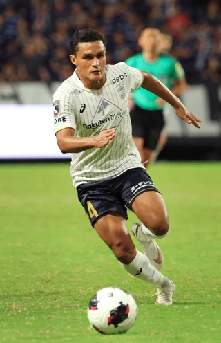 神戸に完全移籍し、存在感を見せるエリキ＝２０日、パナソニックスタジアム吹田