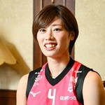 キャプテン　佐々木千紘選手　ミドルブロッカー