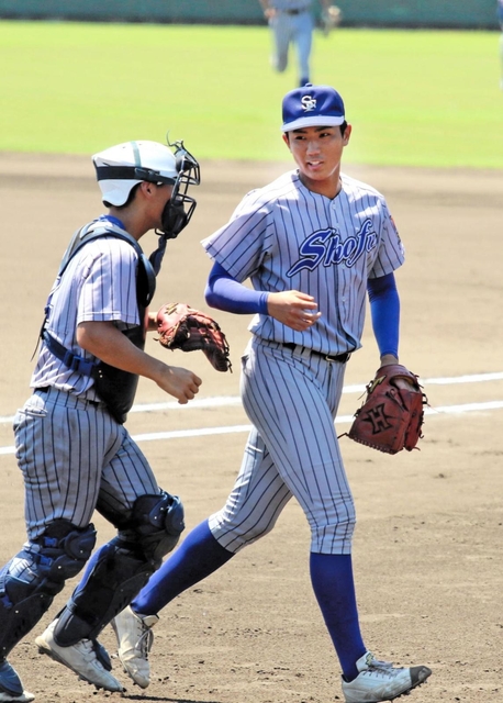 ロッカールーム＞須磨翔風高の槙野遥斗 法大進学「本気でプロ目指す
