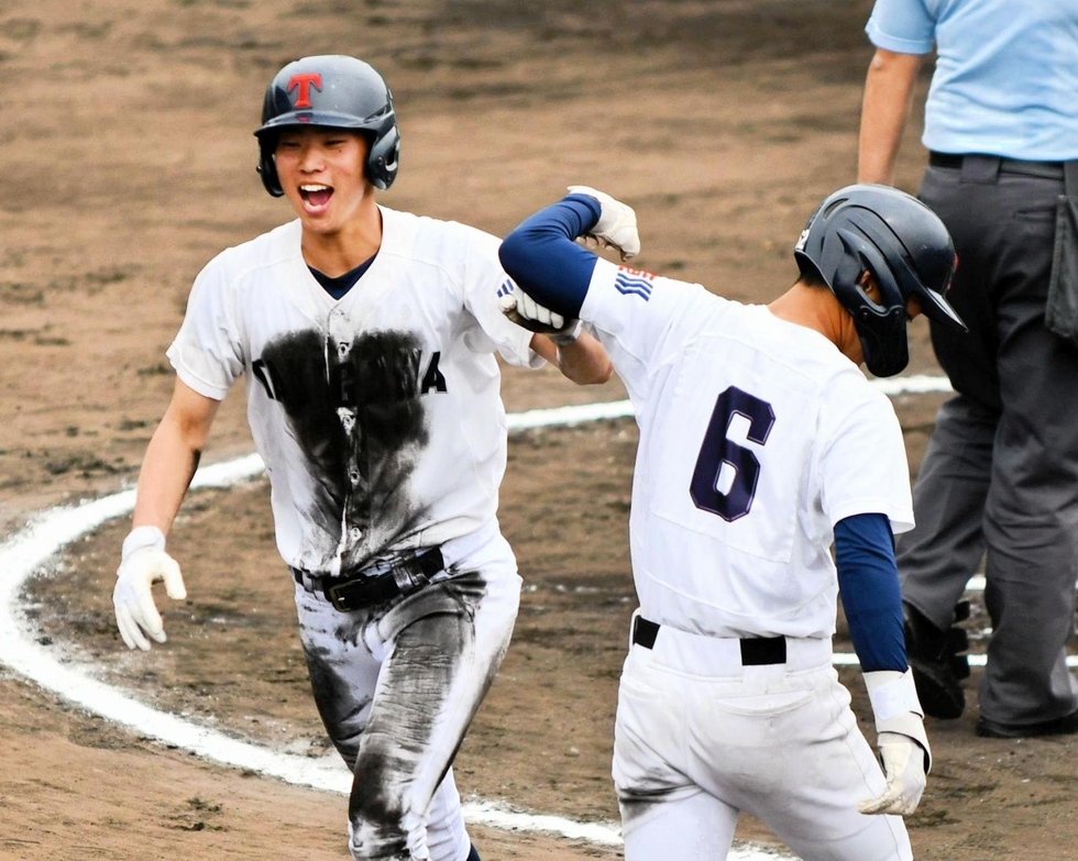 滝川第二16強、4番坂本が公式戦初ホームラン 冬場に増量、攻撃底上げ