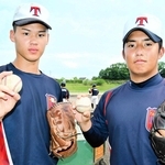 滝川第二、ダブルエースが成長 プロ注目の両右腕、内海と藤本 高校野球