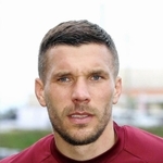 Ｊ１神戸のルーカス・ポドルスキ