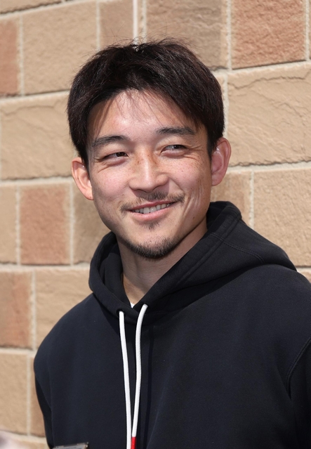 神戸で日本代表に復帰し、意気込みを語る西（撮影・吉田敦史）