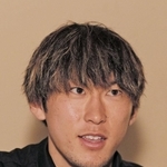 岩手県釜石市で被災した神戸のＤＦ菊池流帆選手＝沖縄県読谷村（撮影・後藤亮平）