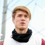 Ｊ１神戸の酒井高徳（２０２０年１月撮影）