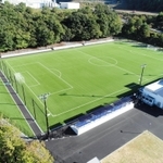 ヴィッセル神戸ジュニアユースが西播磨の拠点にするダイセル播磨光都第３サッカー場＝上郡町光都３（播磨高原広域事務組合提供）