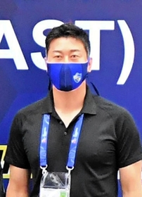 神戸でもプレーした蔚山の金度勲監督＝アルラヤン（（Ｃ）２０１７．Ｔｈｅ　Ａｓｉａｎ　Ｆｏｏｔｂａｌｌ　Ｃｏｎｆｅｄｅｒａｔｉｏｎ．）