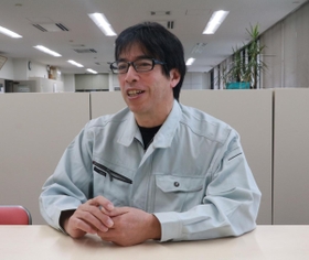 県北部農業技術センター上席研究員の小河拓也さん＝朝来市和田山町安井