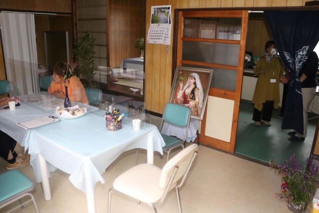 気軽に相談できる雰囲気のどんぐりの家＝朝来市山東町大垣