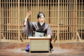 但馬づくしの講談会を企画した天明留理子さん（てんらんかい提供）
