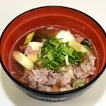 但馬牛の肉吸い