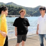 「山陰ポジブル」を企画した（左から）真山拓郎さん、太陽パパさん、西村太さん＝新温泉町居組