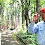 藤原博文さん（右）と河合美智子さん