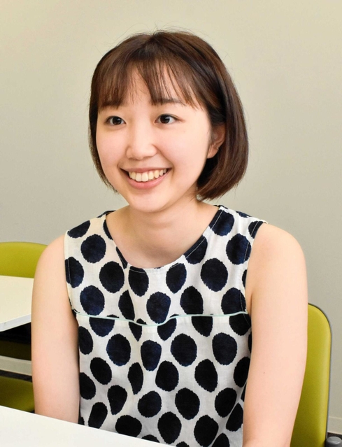 出演する豊岡市出身で東大２年の太田里沙さん＝豊岡市内