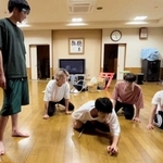 「地獄変」の稽古風景（遊学生提供）