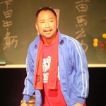 坂口修一リーディング公演「お父さんのバックドロップ」（Ｍ-ＰＡＤ２０１４・津あけぼの座スクエア（西岡真一さん撮影））