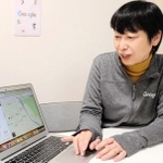 グーグルマップを生かした観光振興について話す今井ひろこさん＝豊岡市小田井町