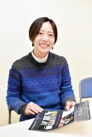 カラーズの佐々木優果さん＝豊岡市内