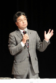 立候補予定の門間雄司氏