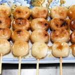みたらし団子＝朝来市山東町矢名瀬町
