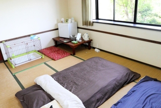 部屋にはゲージを用意