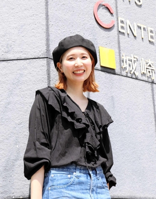 世界演劇祭で上演される２作品を制作したＫＩＡＣ芸術監督の市原佐都子さん＝豊岡市城崎町湯島