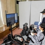 フライトシミュレーター体験＝コウノトリ但馬空港