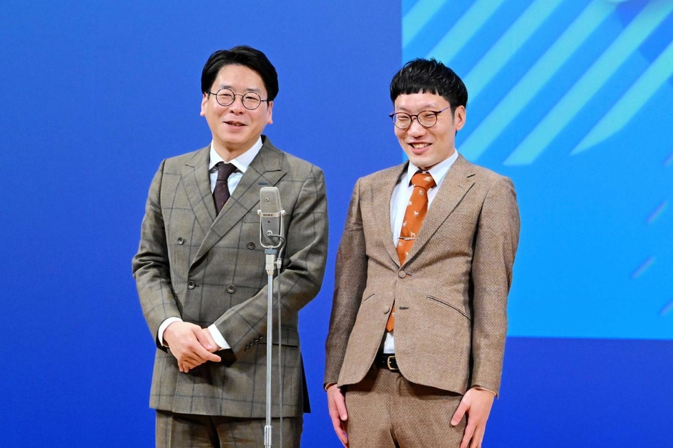 豊岡出身・平井さんのコンビ「男性ブランコ」凱旋公演 満席1100