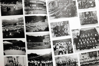 奥佐津小の記念誌に収録された昔の写真