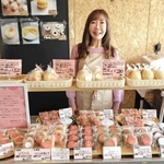 「低糖質お菓子のお店　ｌｏｖｉｎｇ」を経営する田淵香苗さん＝香美町香住区上計