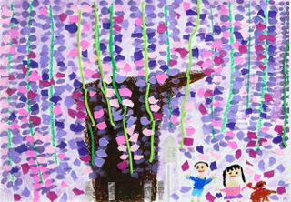 吉田有沙さんの「千年ふじ」