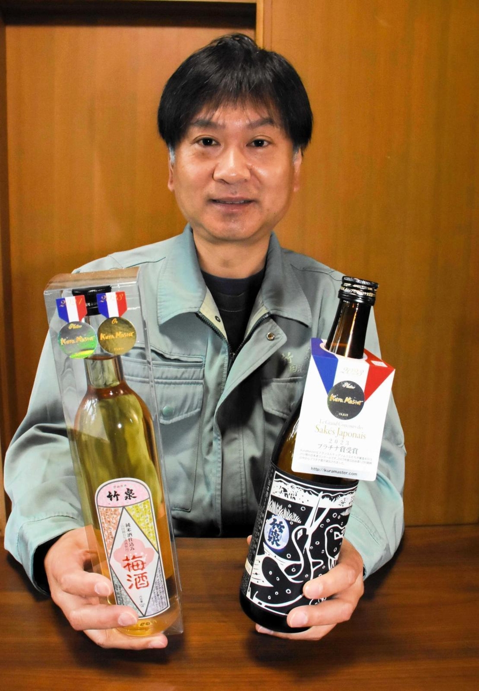 但馬の地酒「竹泉」「香住鶴」が最高位に フランスの日本酒コンクール