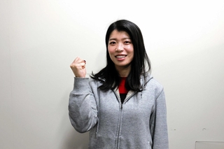 国民スポーツ大会冬季大会スキー競技会に出場する能勢菜奈教諭＝香住高校