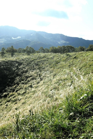 神鍋山のススキ＝豊岡市日高町栗栖野