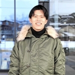 紅白歌合戦でサカナクションのバックダンサーを務めた牛谷匠耀さん＝豊岡市山王町