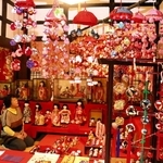 手作りのつるしびな、七段飾りも華やかに　豊岡・竹野で「お雛祭り展」　4月3日まで