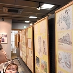 作家山田風太郎の画才を紹介する＝養父市関宮