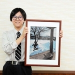 稲穂凉香さん(豊岡総合高)全国総文に油絵出展　26日、秋田で開幕「いろんな芸術吸収したい」