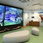 朝来市の豊かな自然環境を伝える展示室＝朝来市生野町黒川