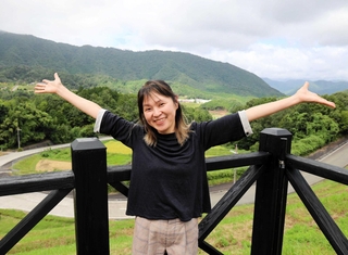 ９月から地域おこし協力隊員となった宮本直子さん＝朝来市和田山町殿