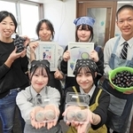 豊岡総合高校生がブドウ大福開発　授業の一環「田中農園」と協力　半日で完売「地域盛り上げたい」