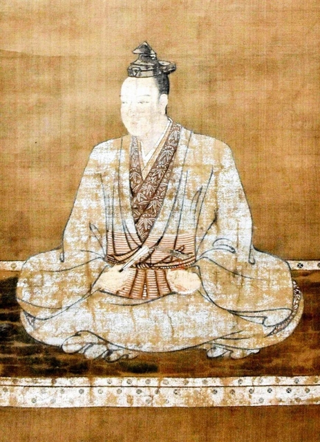 明智光秀の肖像画（本徳寺所蔵）