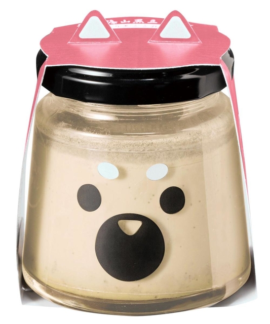 丹波篠山産の大納言小豆を使った豆乳プリン「あずきちゃん」