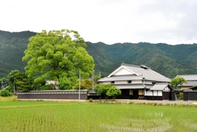 明治時代に建てられた古民家「本上田邸」＝丹波市春日町棚原