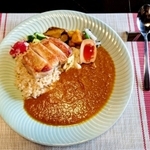 創作料理店「醸」のスパイスカレー＝丹波篠山市立町