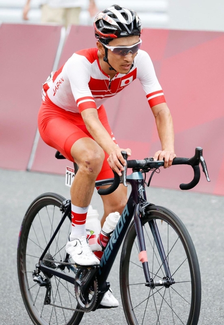 パナレーサー製のタイヤで東京五輪に臨んだ増田成幸選手