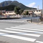 信号機の設置が決まった交差点＝丹波市氷上町常楽