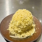 イベントで食べるモンブラン（プロジェクトチーム提供）