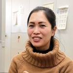 仕事と育児の傍ら、精力的にボランティア活動をこなす西村ベラスマリノグさん＝丹波篠山市宮田