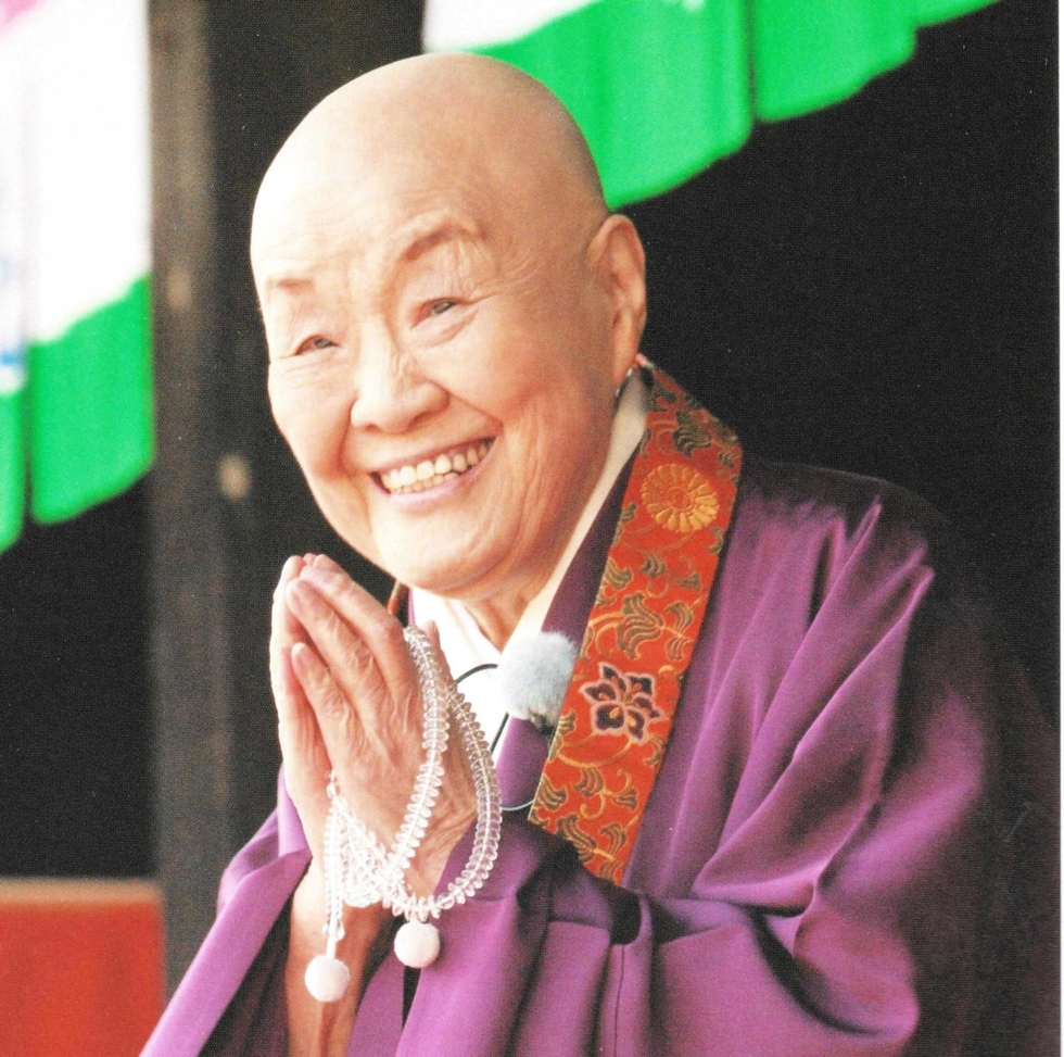 瀬戸内寂聴画 はなひら観音 西陣織 額装 【公式通販】